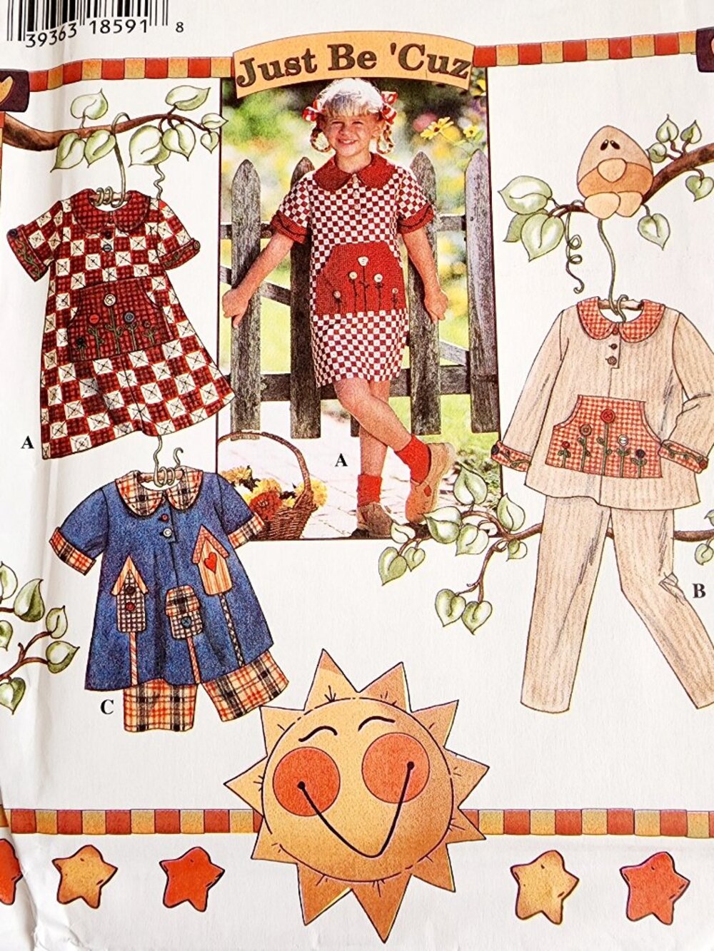 Simplicity 7019 Sewing Pattern, Sizes: 5, 6, 7, 8 Uncut